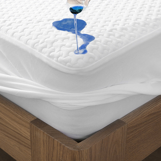 Textiles para el hogar Protector de colchón impermeable transpirable doble 