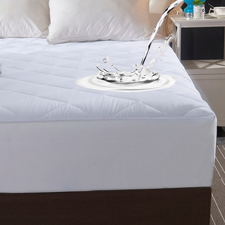 Protector de Colchón Impermeable Acolchado Queensize Home Blanco