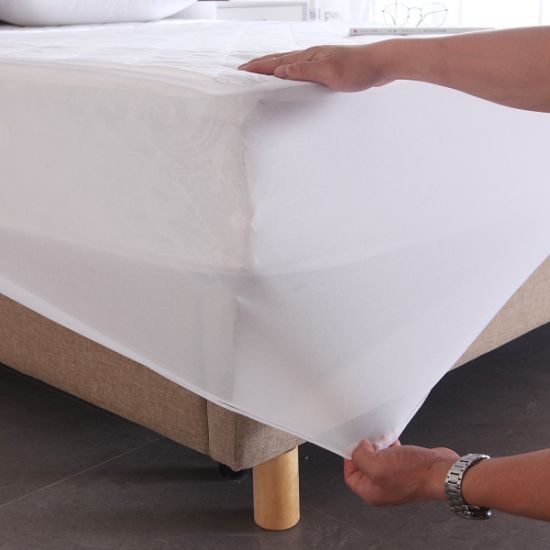 Protector de colchón impermeable silencioso de primera calidad, tamaño completo